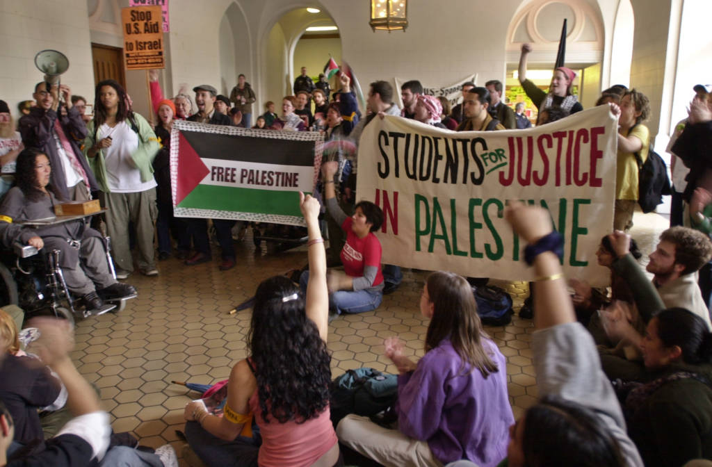 anti-Israel protest