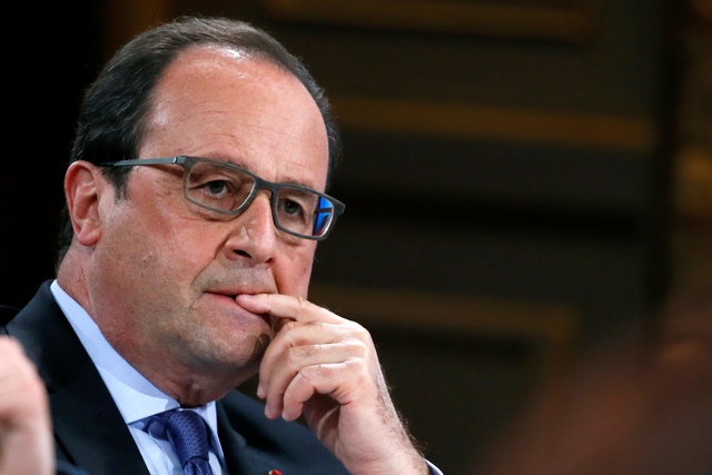 French President Francois Hollande