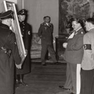 Adolf Hitler Hermann Göring admiring art