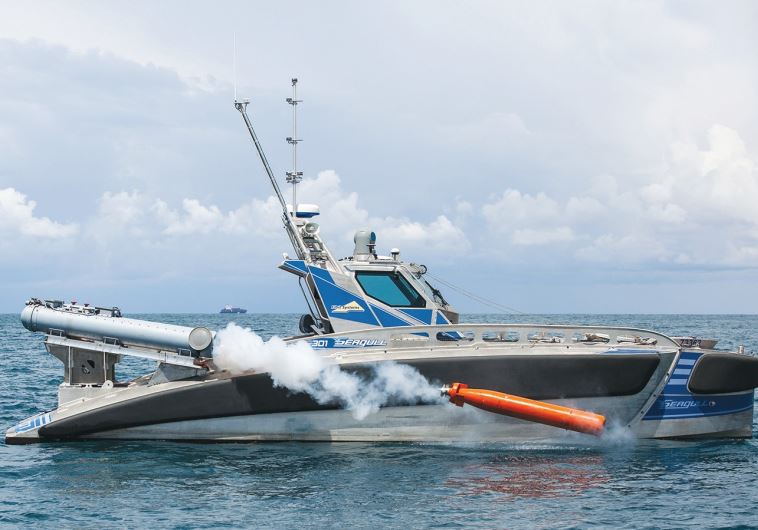 IDF unmanned boat missile