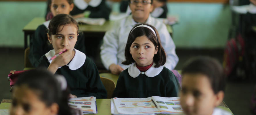 Palestinian classroom