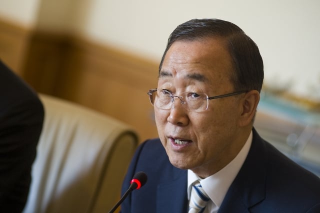 UN Secretary General Ban Ki-Moon