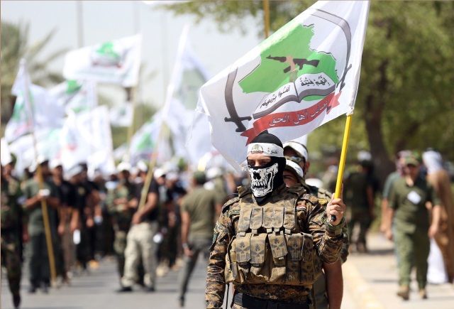 Members of Iraqi Shia Popular Mobilization Forces