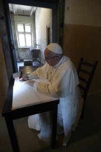 Pope Francis Auschwitz