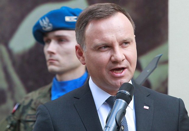 Poland's President Andrzej Duda