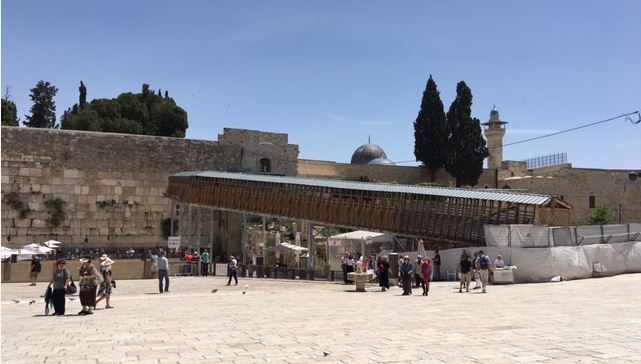 Bridge to the Temple Mount