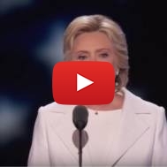 Hillary Clinton addresses DNC