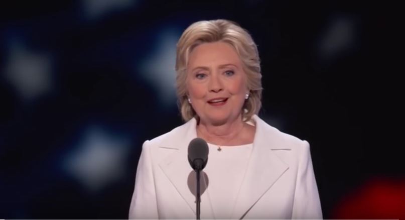 Hillary Clinton addresses DNC