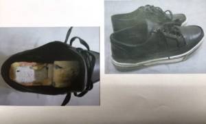 Hamas smuggle shoes