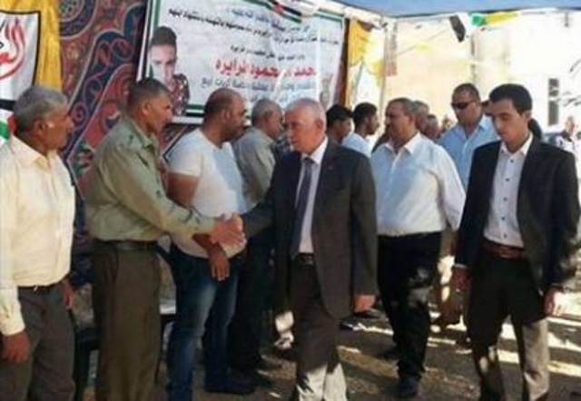 Palestinian Governor of Hebron Kamel Ahmed Hassan Hamid