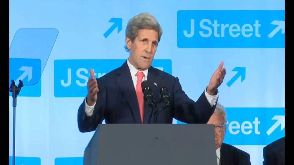 Kerry addresses J Street