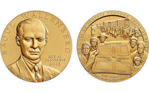 Wallenberg Congressional medal
