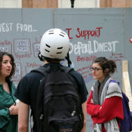 Left-wing campus activism