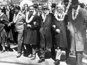 Abraham Joshua Heschel and Martin Luther King Jr.