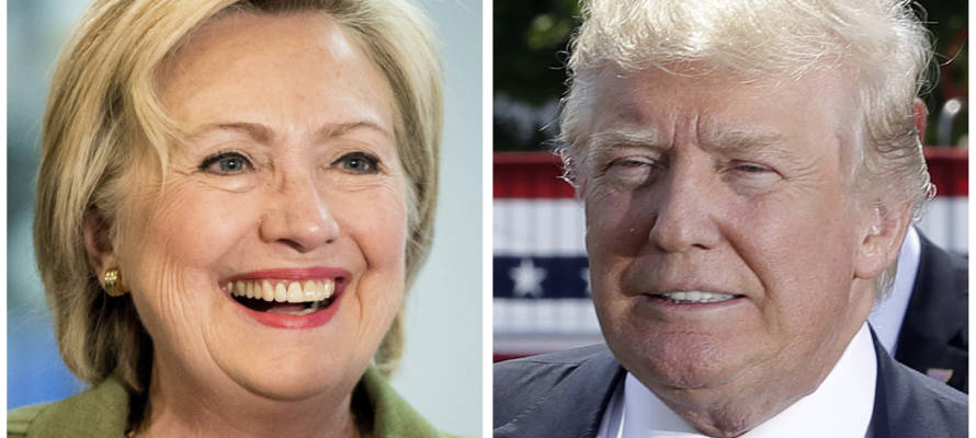 Donald Trump, Hillary Clinton