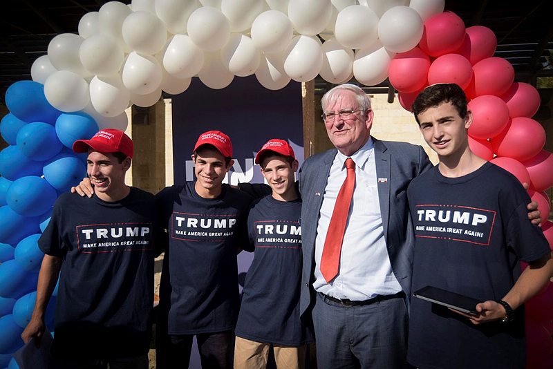 Republican campaign in Israel for Trump