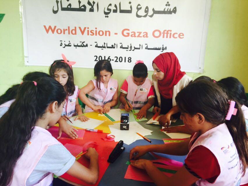 world vision Gaza