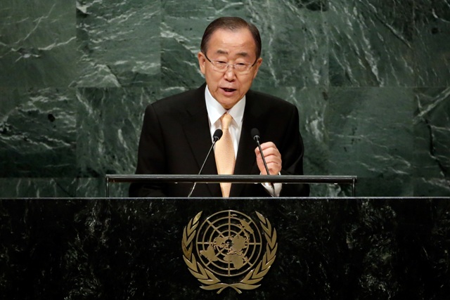 UN Secretary-General Ban Ki-moon