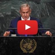 Netanyahu at UN General Assembly