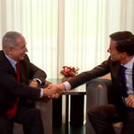Netanyahu and Rutte