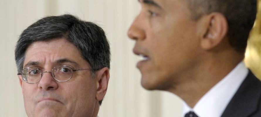 Obama and Jack Lew