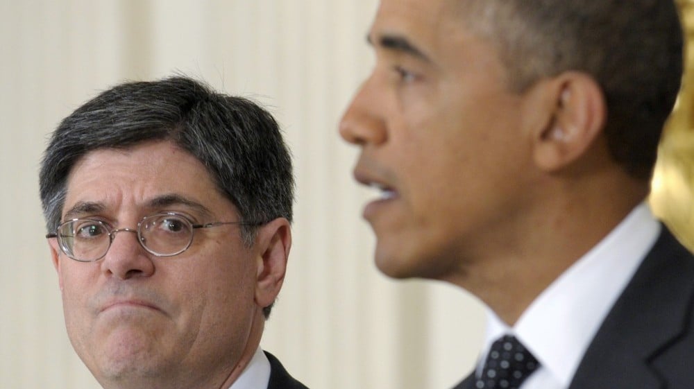 Obama and Jack Lew