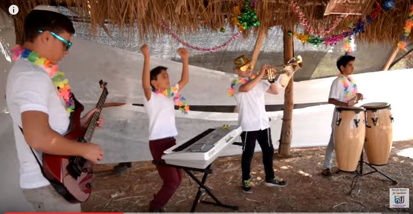 Boys Town Jerusalem on Sukkot