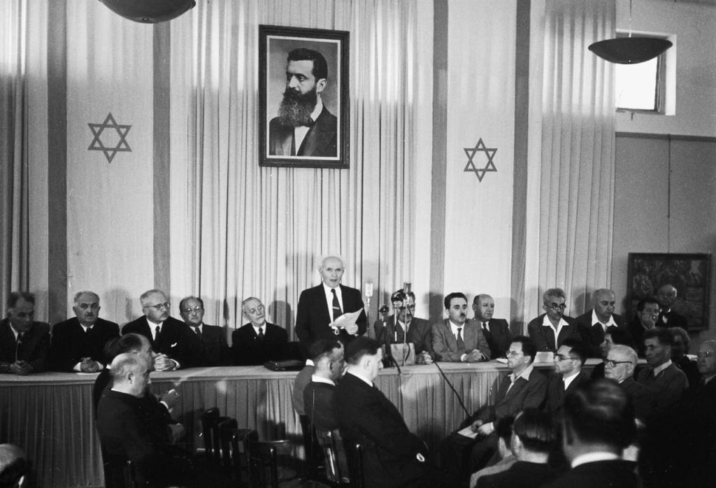 Ben-Gurion declares founding of State of Israel