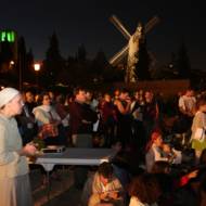 Prayer rally in Jerusalem for Syrian
