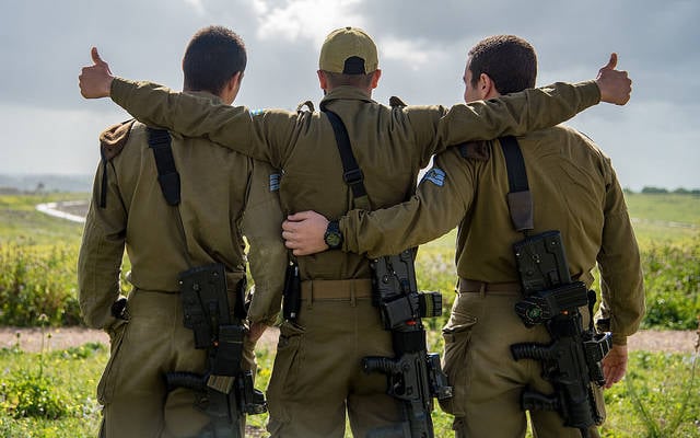 IDF thumbs up