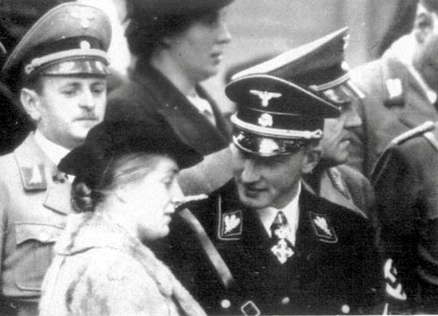 SS Heydrich and his wife