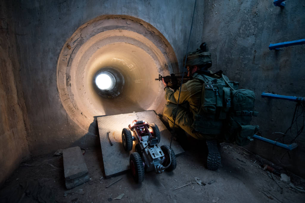 IDF terror tunnel