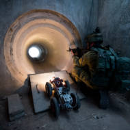 IDF terror tunnel