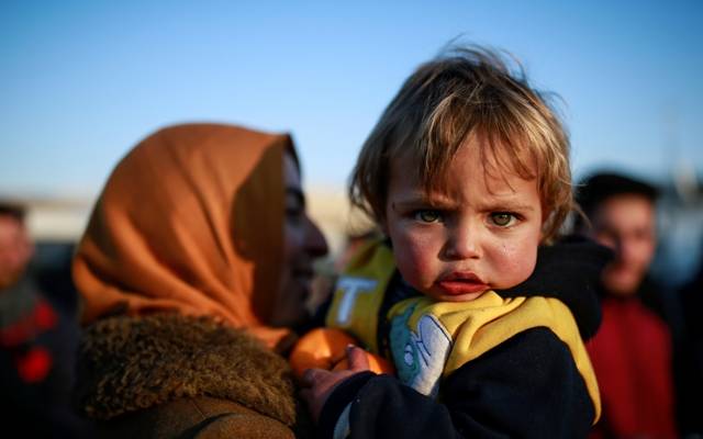 Syria refugee child