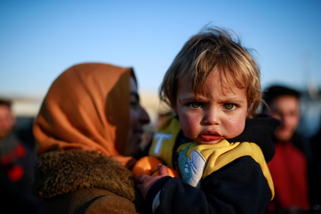 Syria refugee child