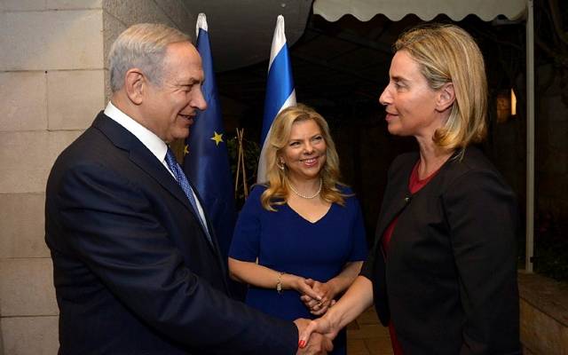 Netanyahu Federica Mogherini
