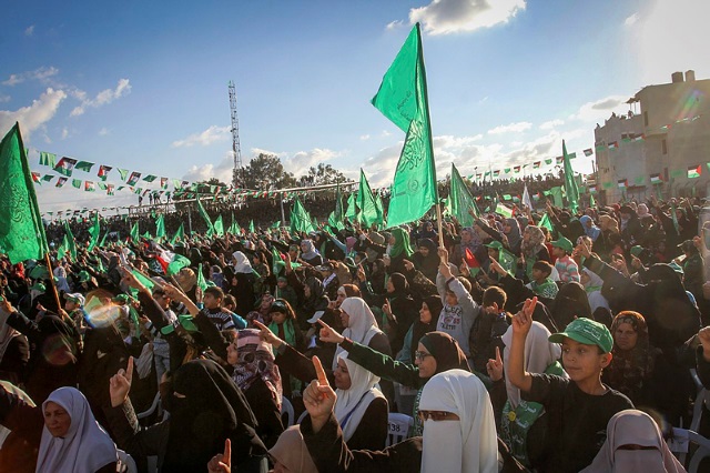 Hamas rally