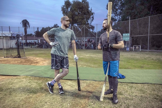 Ike Davis and Cook Decker in Israel