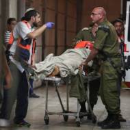 wounded IDF soldier