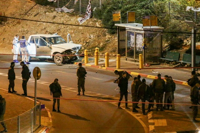 Car attack Kochav Yaacov