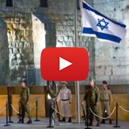 IDF soldiers at the Kotel