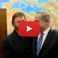 Netanyahu and Chuck Norris