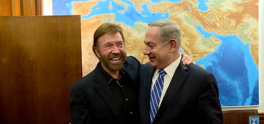 United with IsraelUnited with IsraelWATCH: Celebrity Chuck Norris Tells Netanyahu, ‘You’ll Always Have My Support’