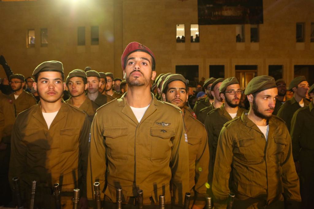 Religious IDF paratroopers. (Facebook)