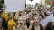 anti-trump protest