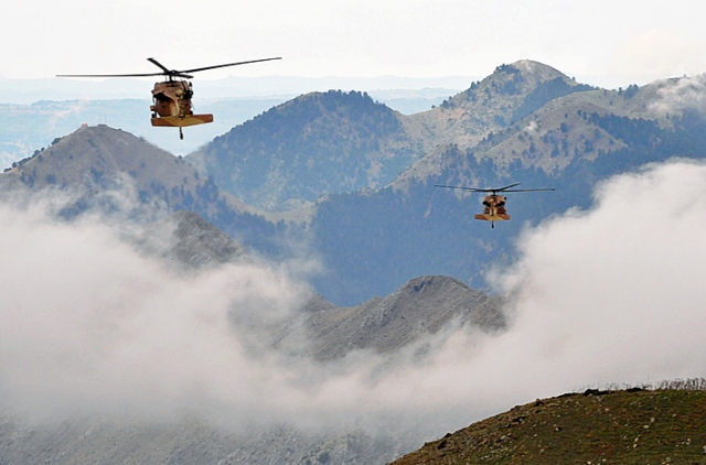 IAF trains in Greece