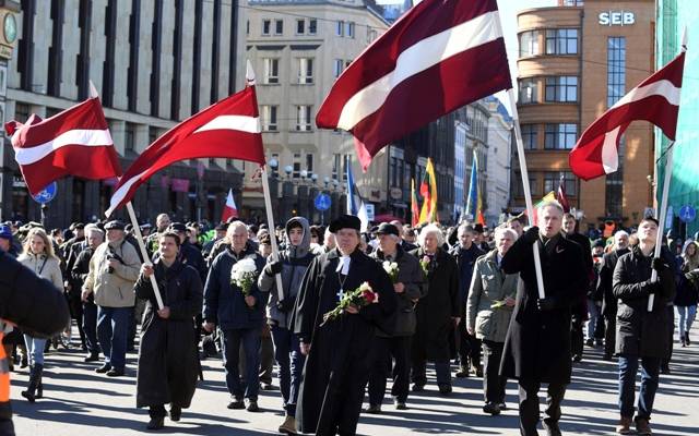 March in Latvia's Capital Pays Tribute to Former SS