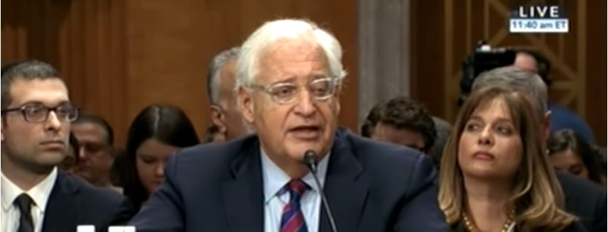 David Friedman, 'Close Friend of Israel,' Confirmed as US Ambassador