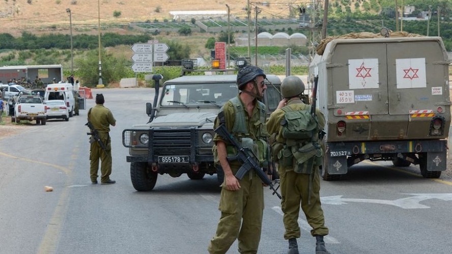 IDF base in Jordan Valley