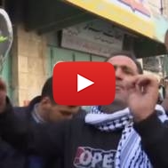 Hebron Palestinians attack Trump